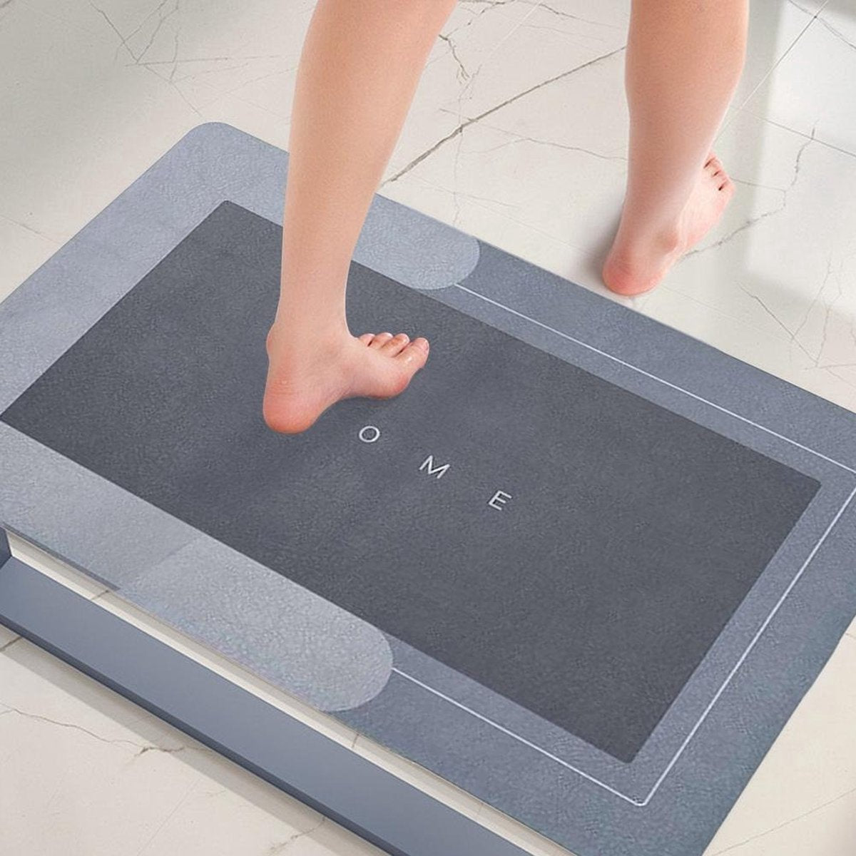 Absorbo™ Ultra Absorberende Badmat<br><br>"Ik glijd nu nooit meer uit als ik uit de douche stap" Rita G.