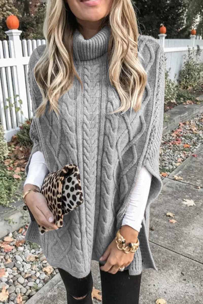 Modioza™ Losse Trui met Hoge Hals