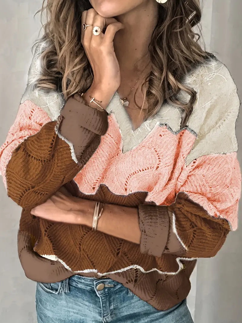 Carolina - V-hals trui