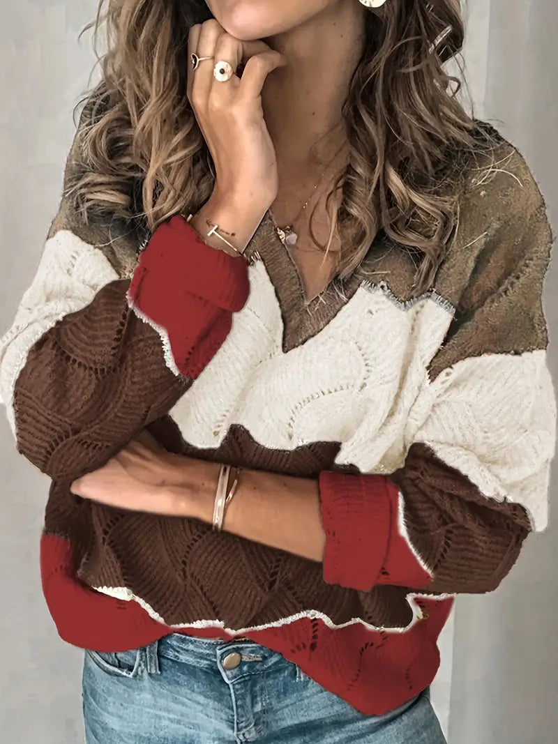 Carolina - V-hals trui