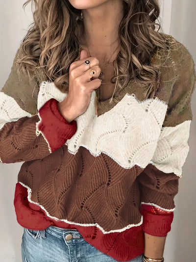 Carolina - V-hals trui