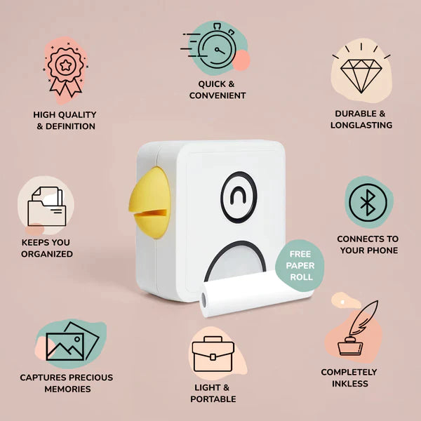 PoooliPrinter™ Inclusive Pocket Printer (50% KORTING)