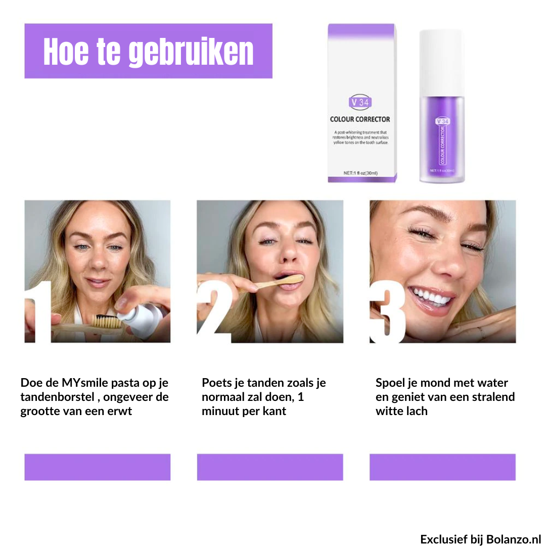 BeautySmile™  | geniet van een stralend witte lach zonder risico's! | 1+1 GRATIS