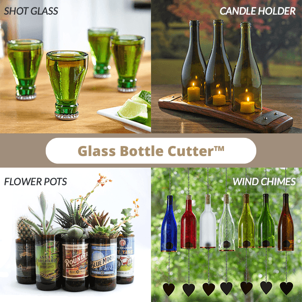 <b>Glass Bottle Cutter™ - Maak je eigen creaties!</b>