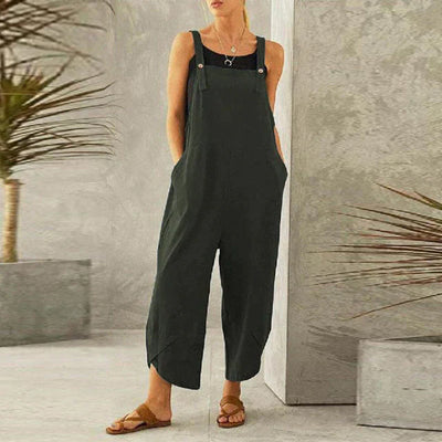 Addala | Vintage katoenen jumpsuit