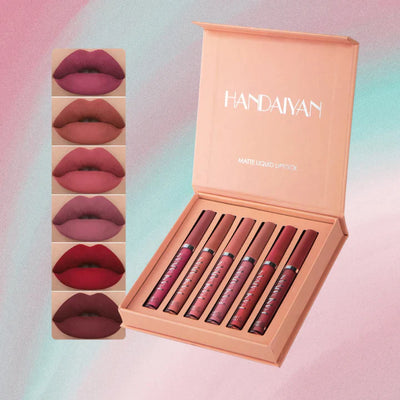 MattLips™️ | Premium 6-Stucks Matte Lipstick Set