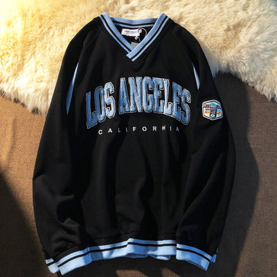 Camilla™ - Baseball Sweater V-Hals