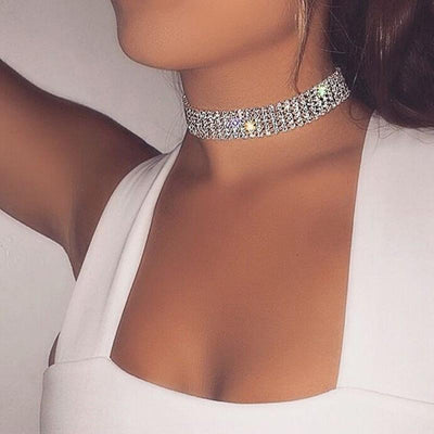 Choker in verschillende maten en kleur