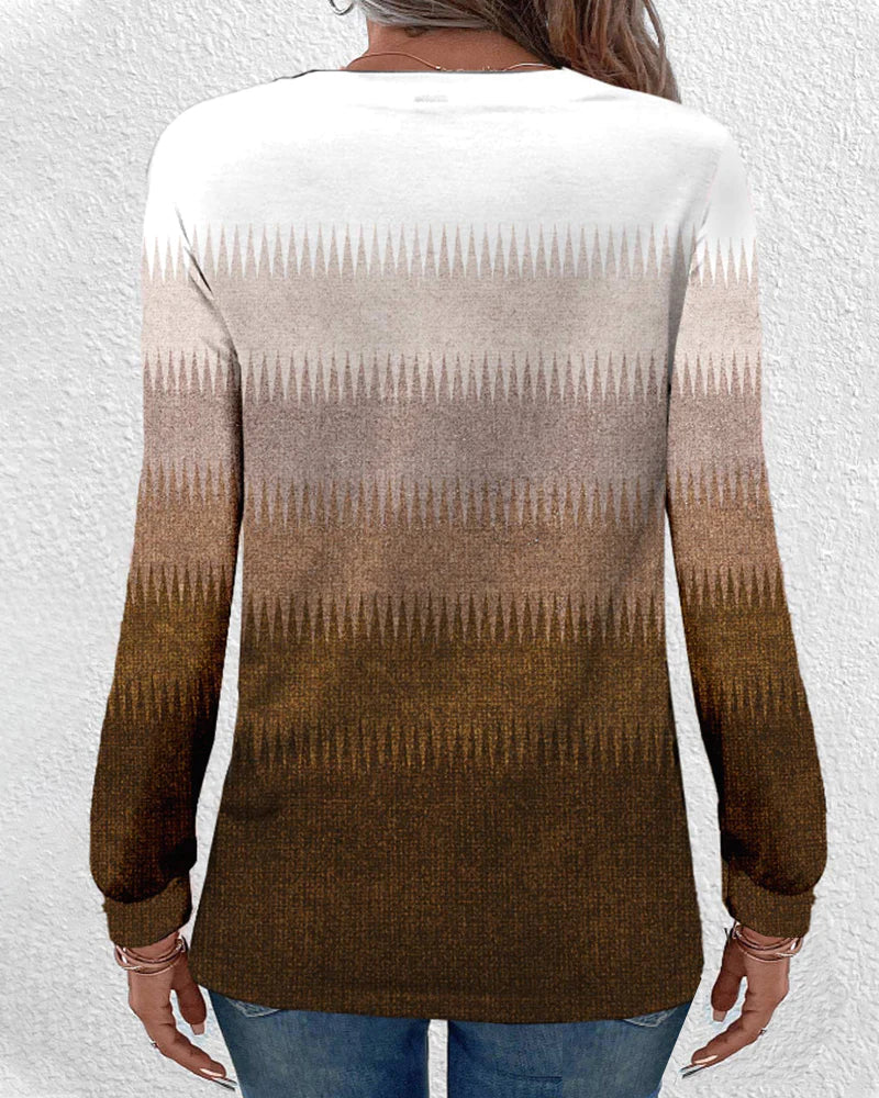 Damestop met gradiënt