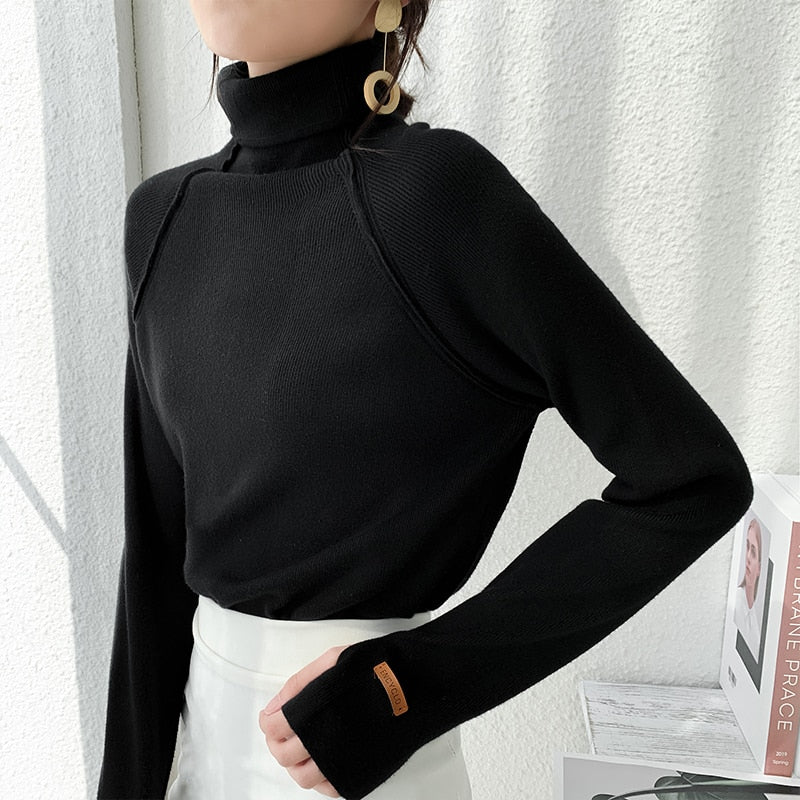 Ginevra™ - Elegante pullover met col in verschillende kleuren