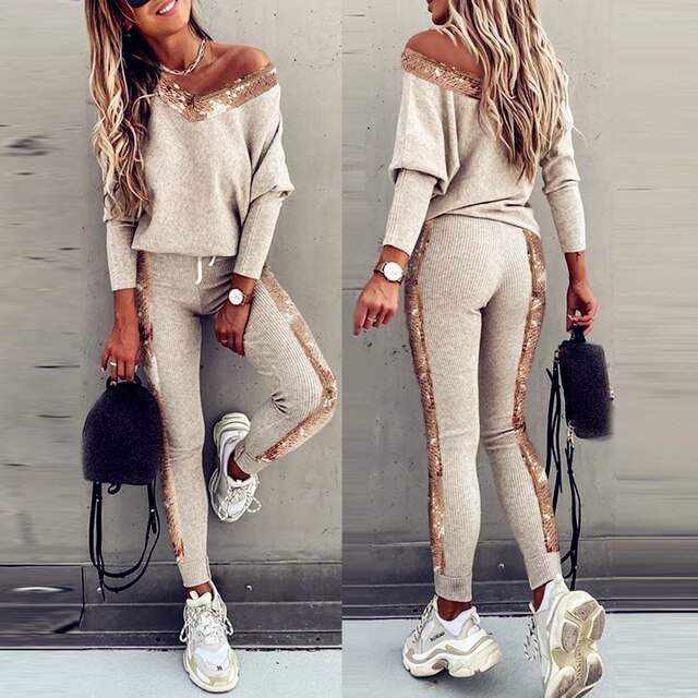 Ginevra™ - Elegante set met pailletten