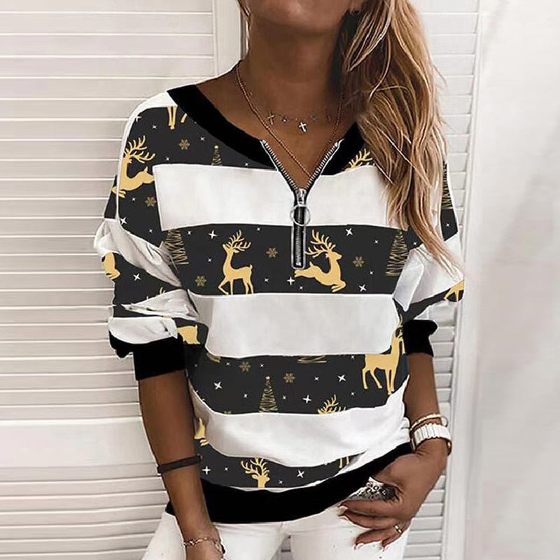 Ginevra™ -  Sweatshirt met verschillende prints en kleuren