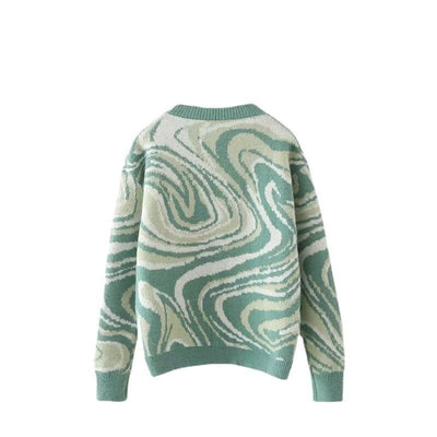 Ginevra™ - Trui met mooi kleuren patroon