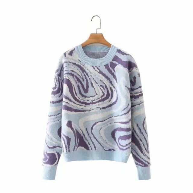 Ginevra™ - Trui met mooi kleuren patroon