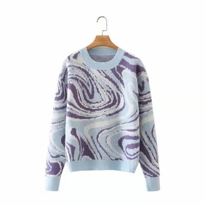 Ginevra™ - Trui met mooi kleuren patroon