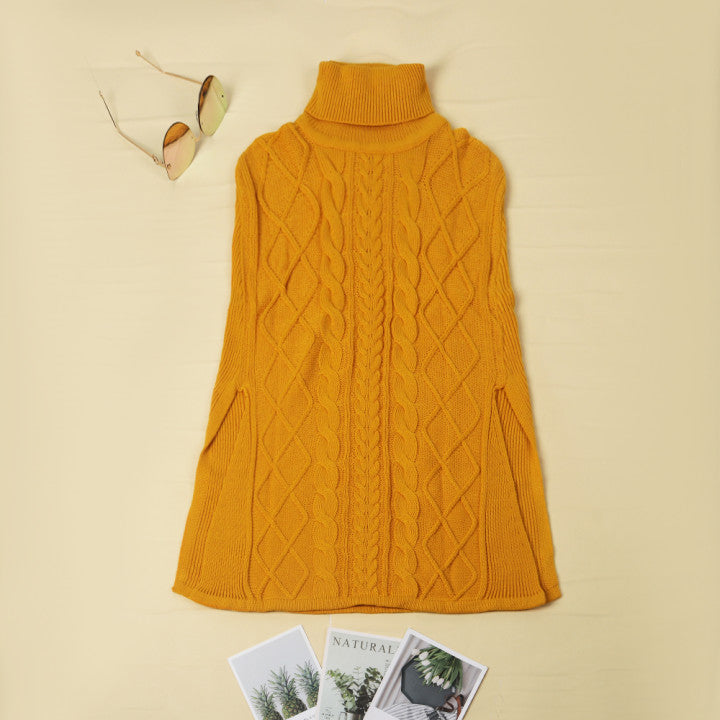 Modioza™ Losse Trui met Hoge Hals