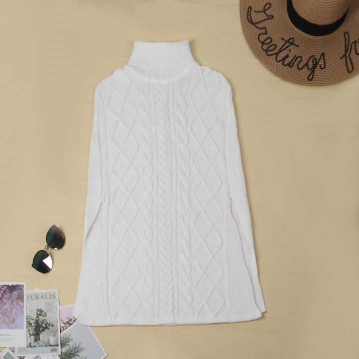 Modioza™ Losse Trui met Hoge Hals