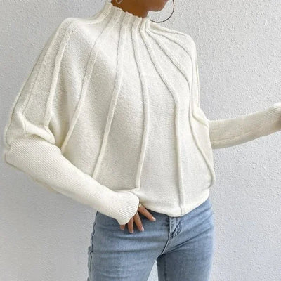 Angie™ Gestreepte Modieuze Trui Van Wol (50% KORTING)