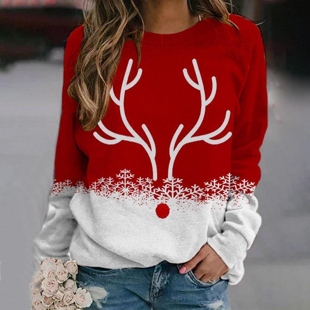 Rudolf® - Sweater met subtiele rendier afbeelding