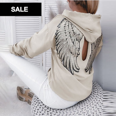 Sofia&Aurora™ - Hoodie met Vleugels