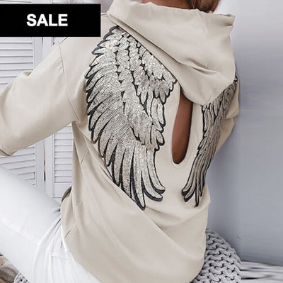 Sofia&Aurora™ - Hoodie met Vleugels