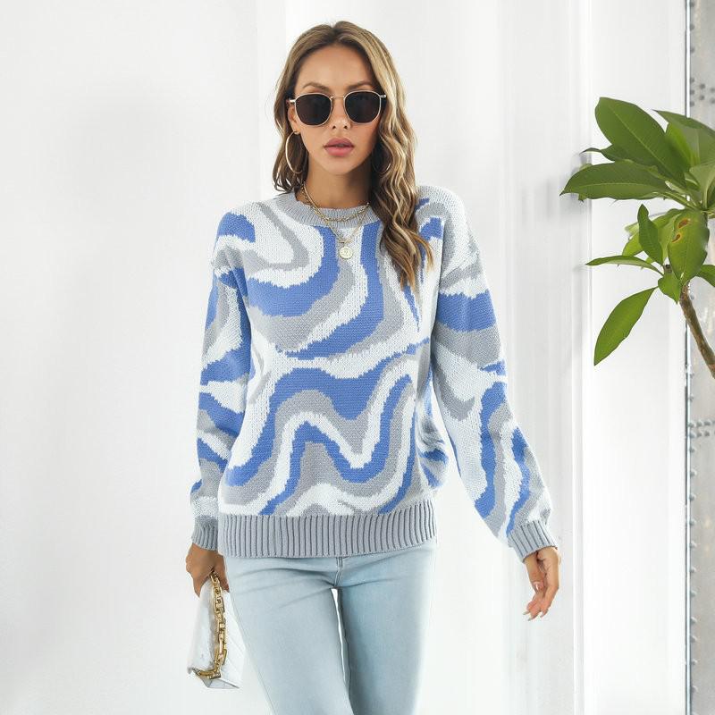 Sofia&Aurora™ - Opvallende trui met dito patroon